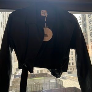 Princess Polly Jada PU leather jacket